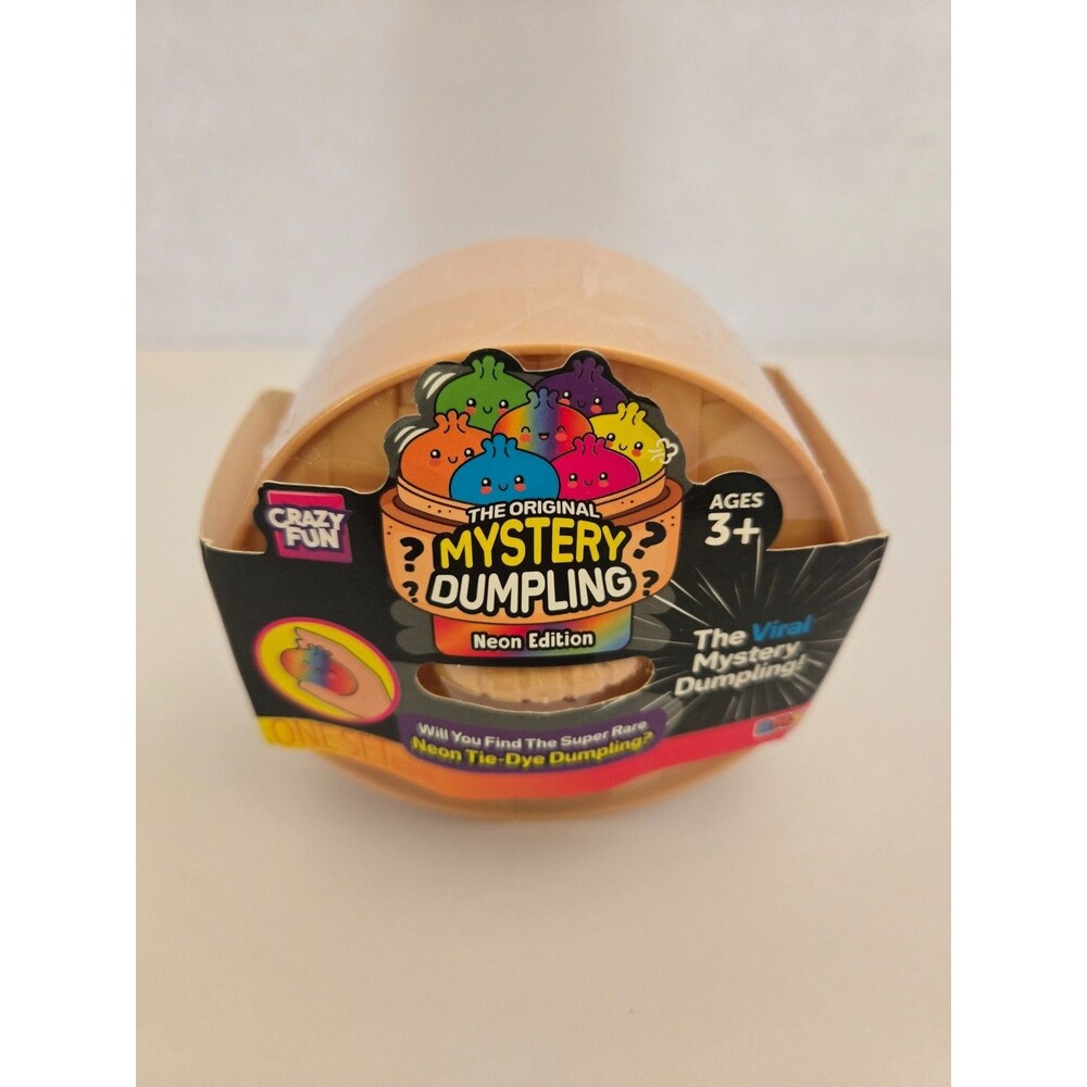 Sealed RMS Crazy Fun Mystery Dumpling Neon Tie-Dye Edition LOT of 1.